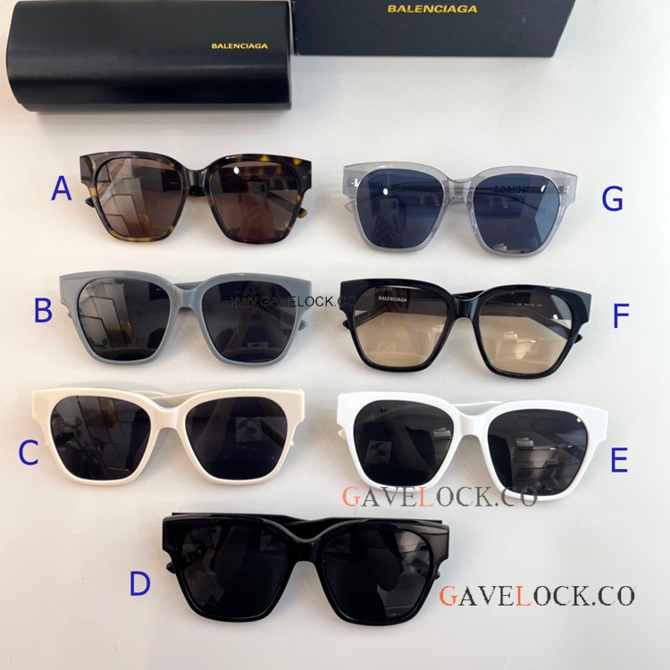 Balenclaga bb0215 Glasses White leg Men Lady